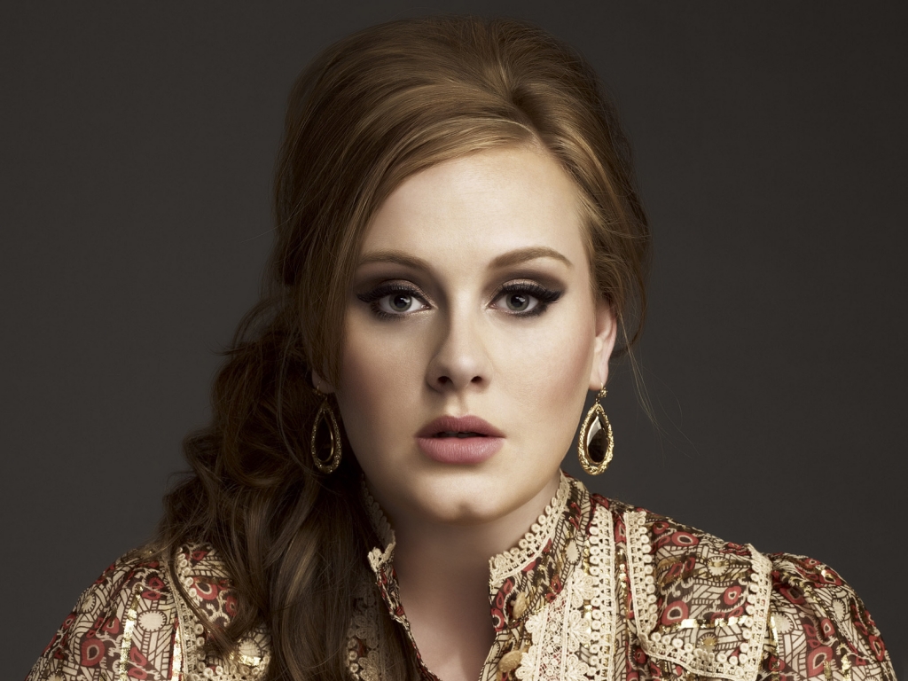 Adele Laurie Blue Adkins for 1024 x 768 resolution