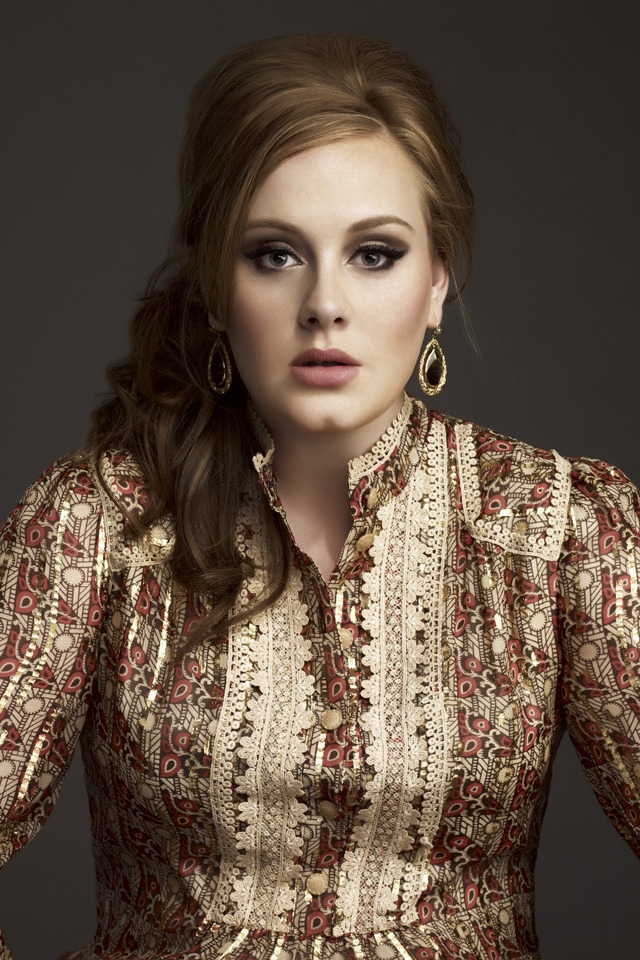 Adele Laurie Blue Adkins for 640 x 960 iPhone 4 resolution