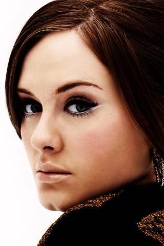Adele Look for 320 x 480 iPhone resolution