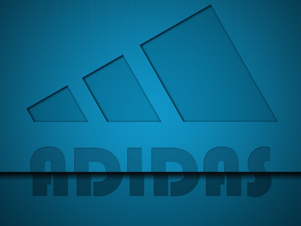 Adidas Blue Style for 1024 x 768 resolution