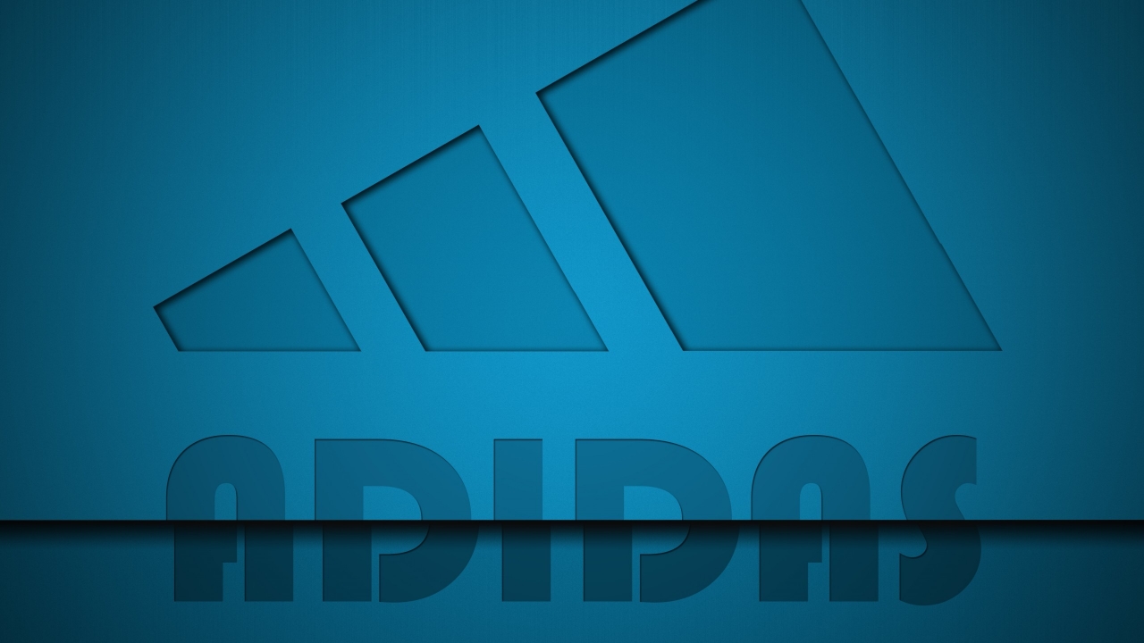 Adidas Blue Style for 1280 x 720 HDTV 720p resolution