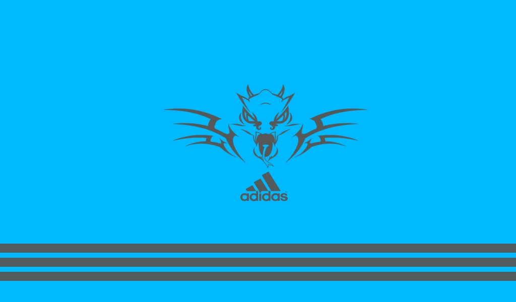 Adidas Fantasy Logo for 1024 x 600 widescreen resolution