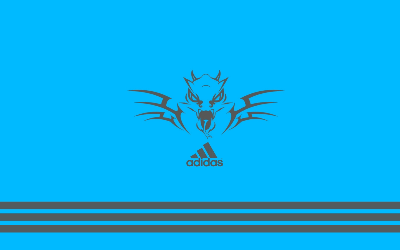 Adidas Fantasy Logo for 1280 x 800 widescreen resolution