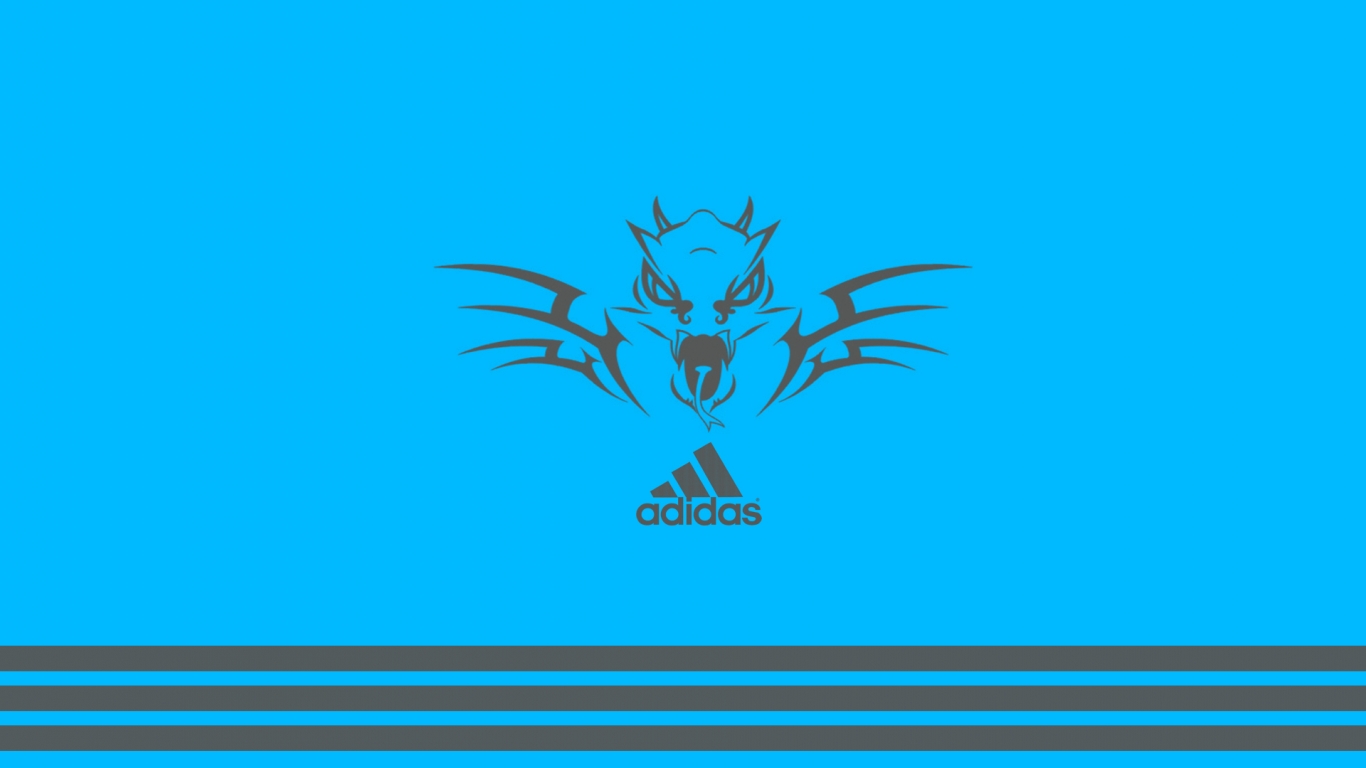 Adidas Fantasy Logo for 1366 x 768 HDTV resolution