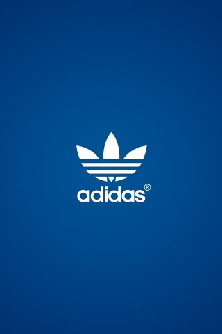 Adidas Logo for 320 x 480 iPhone resolution