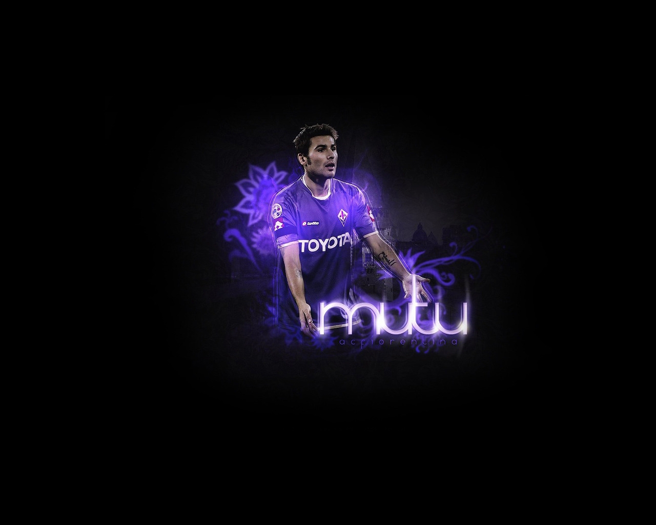 Adrian Mutu AC Fiorentina for 1280 x 1024 resolution