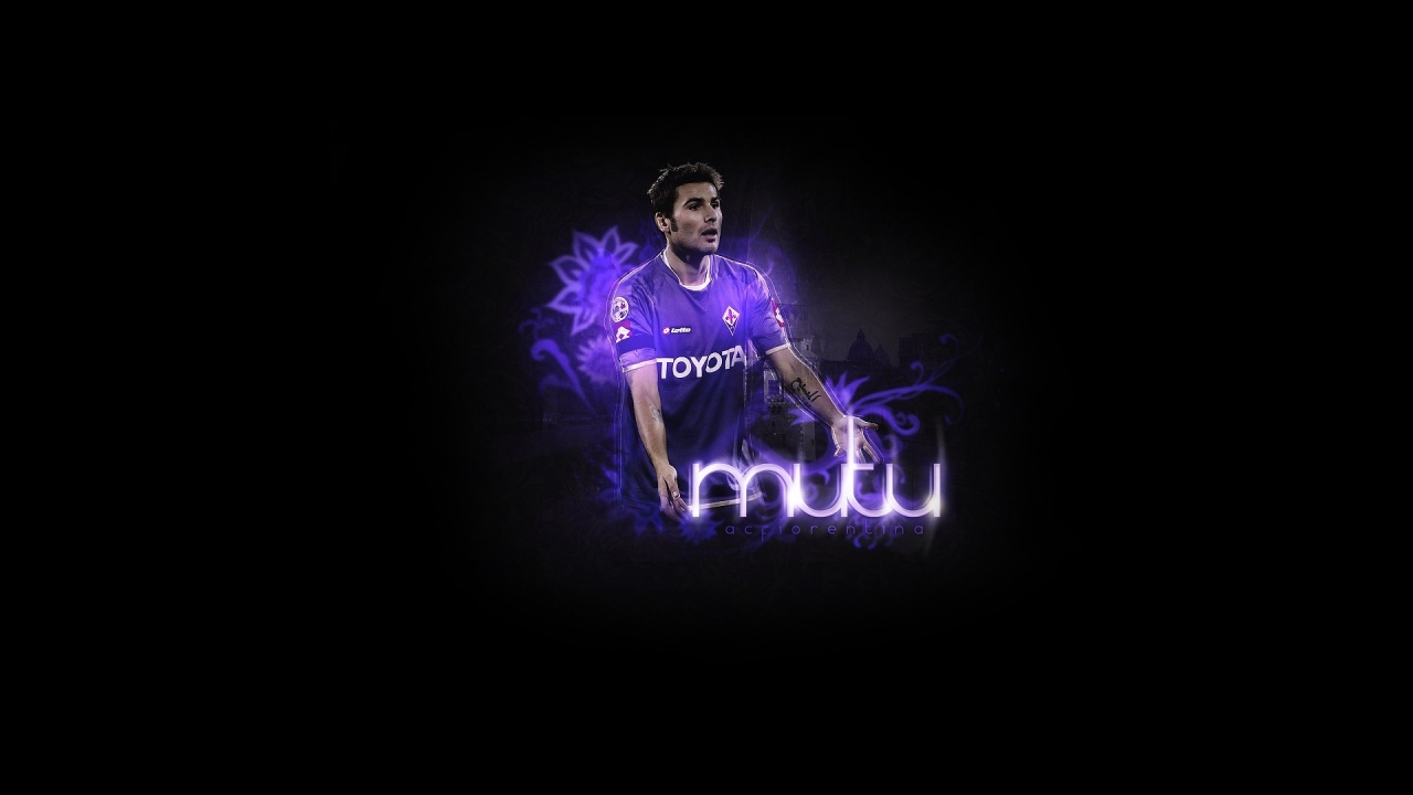 Adrian Mutu AC Fiorentina for 1280 x 720 HDTV 720p resolution