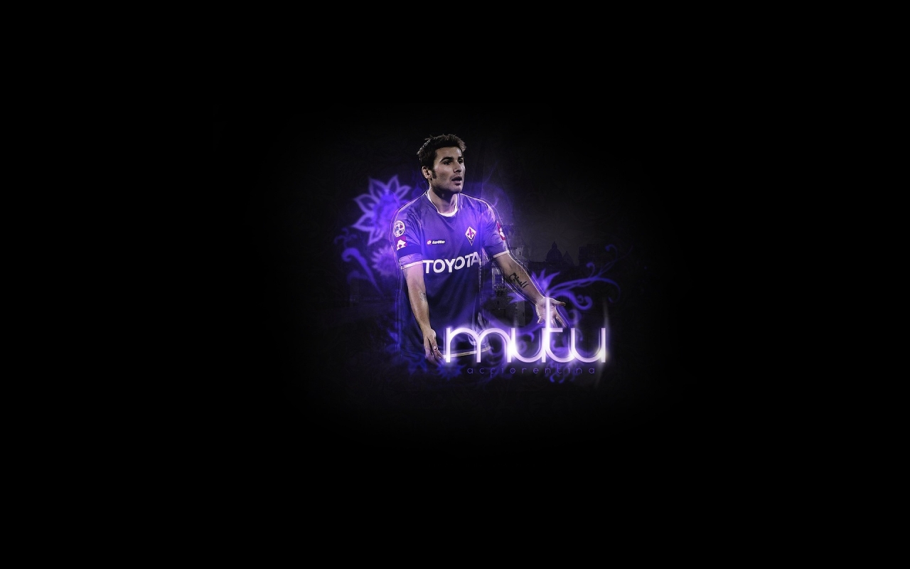 Adrian Mutu AC Fiorentina for 1280 x 800 widescreen resolution