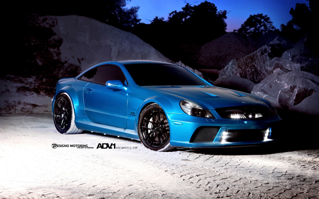 ADV Wheels Mercedes SL65 AMG for 1280 x 800 widescreen resolution