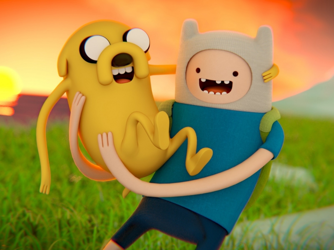 Adventure Time Cool Poster for 1152 x 864 resolution