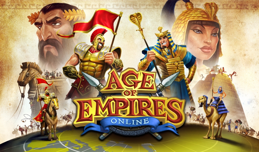 Age of Empires Online for 1024 x 600 widescreen resolution