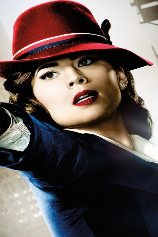 Agent Carter TV Show for 640 x 960 iPhone 4 resolution
