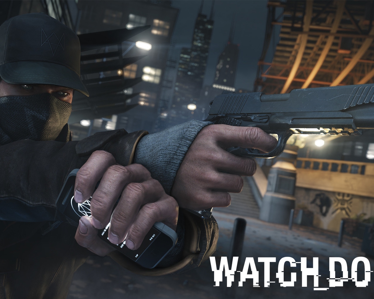 Aiden Pearce Watch Dogs for 1280 x 1024 resolution