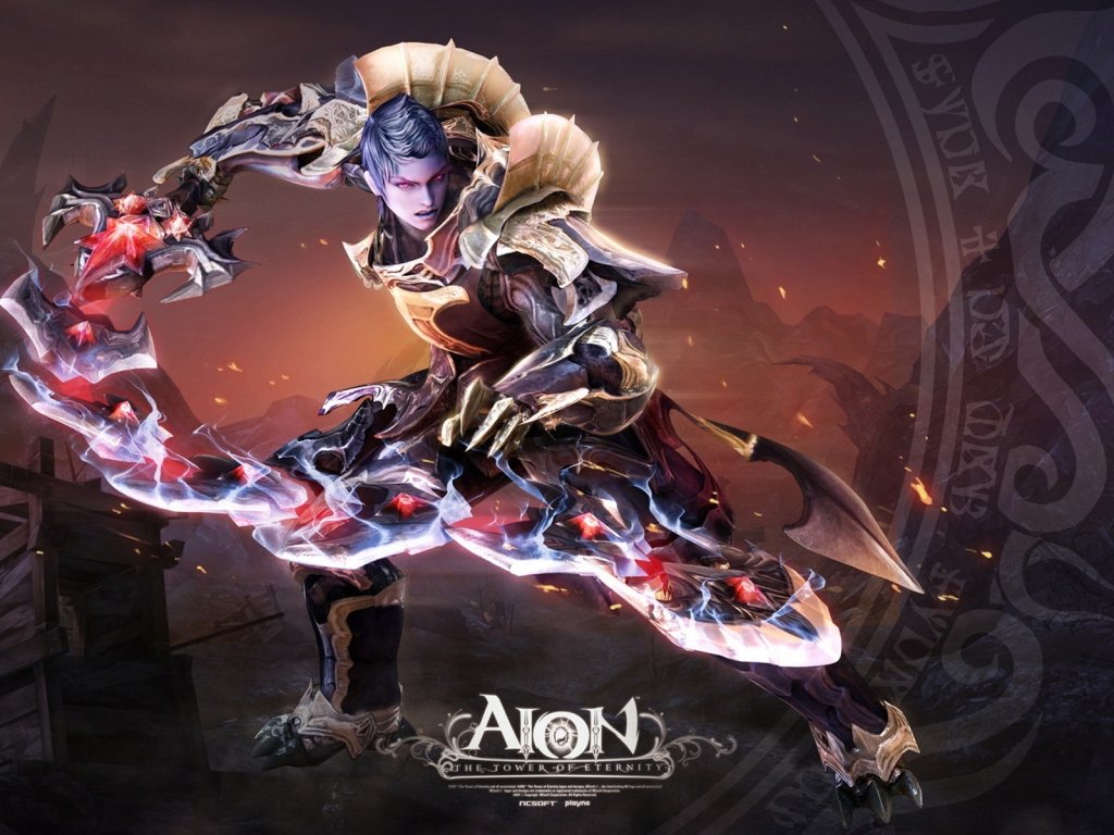 Aion Character for 1024 x 768 resolution