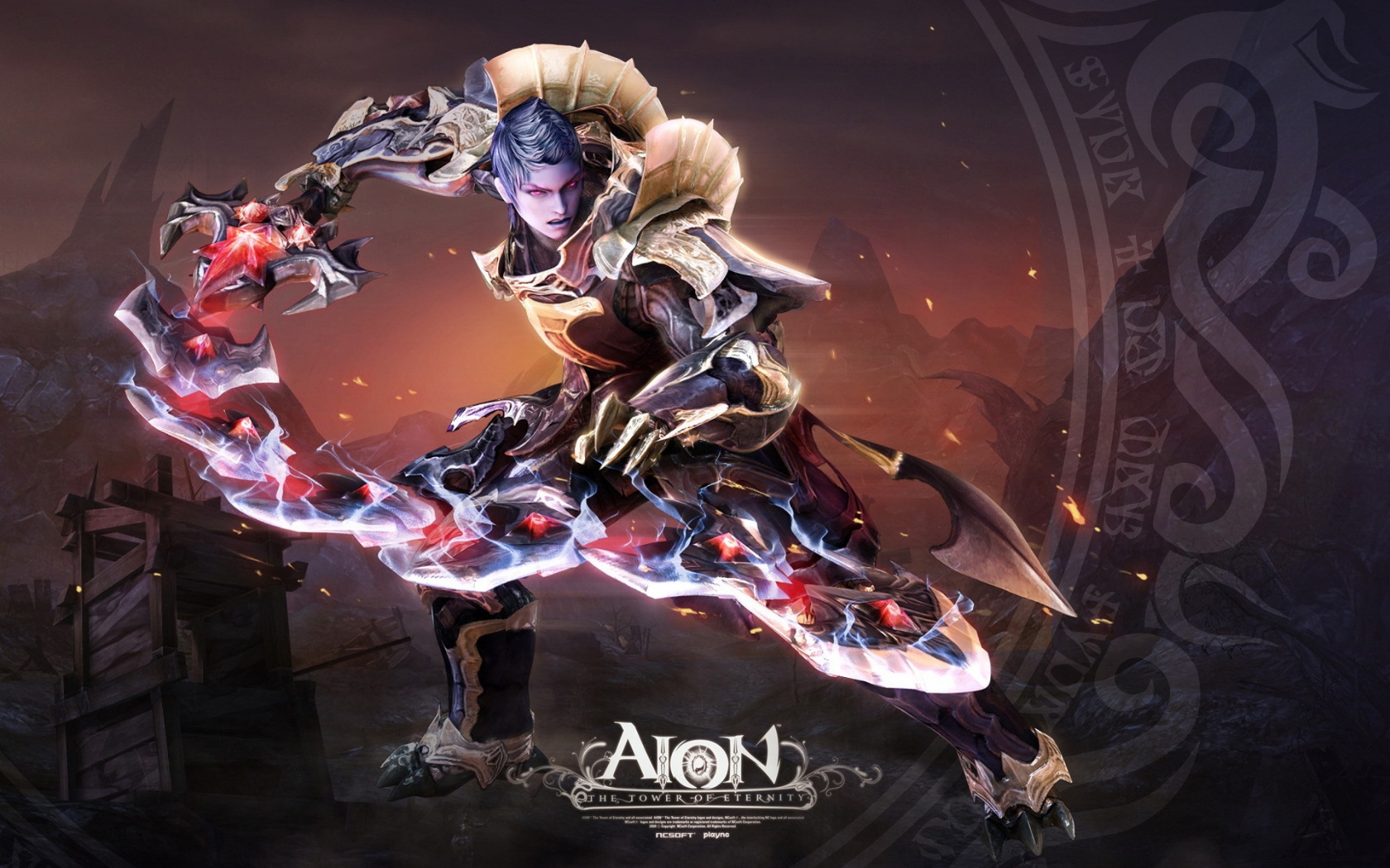 Aion Character for 1680 x 1050 widescreen resolution