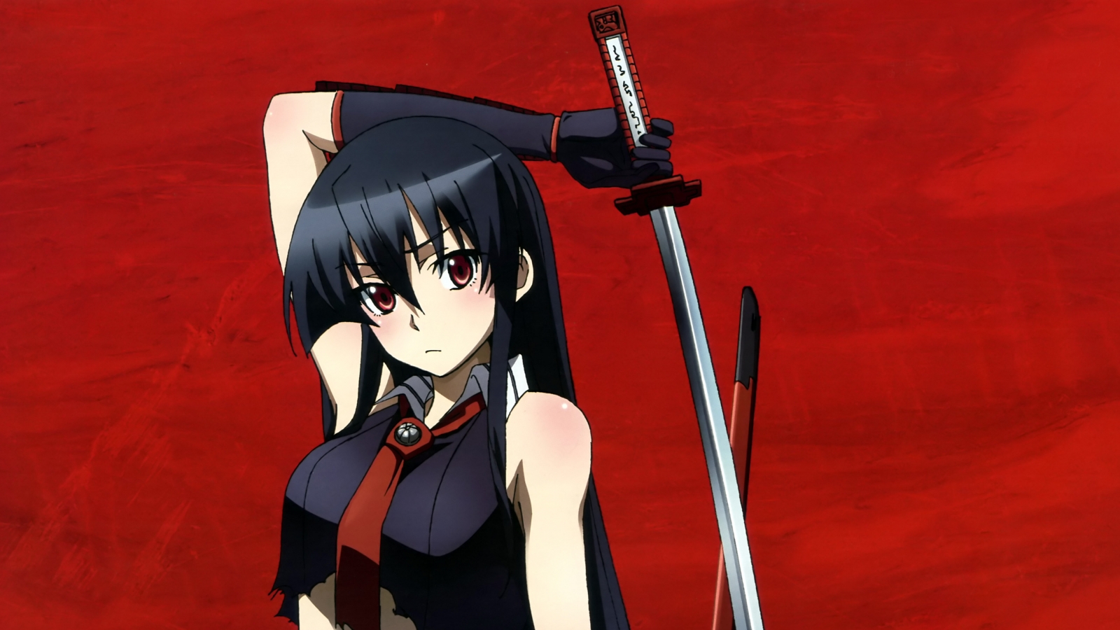 Akame ga Kill Katana for 1600 x 900 HDTV resolution