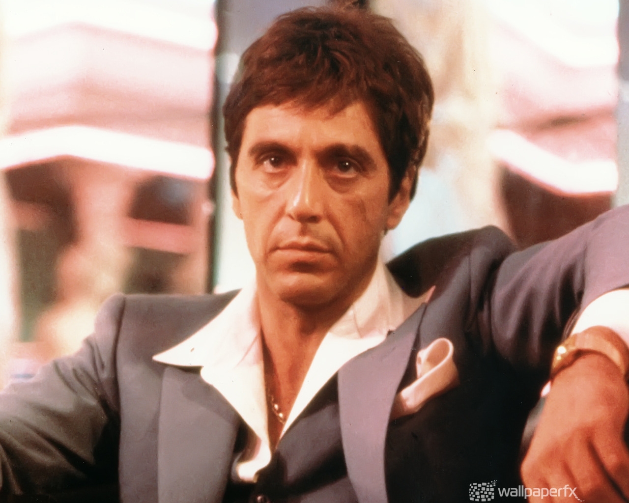 Al Pacino Scarface for 1280 x 1024 resolution