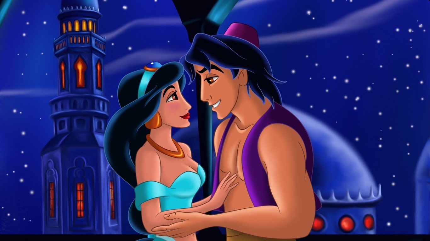Aladdin Together Forever for 1366 x 768 HDTV resolution