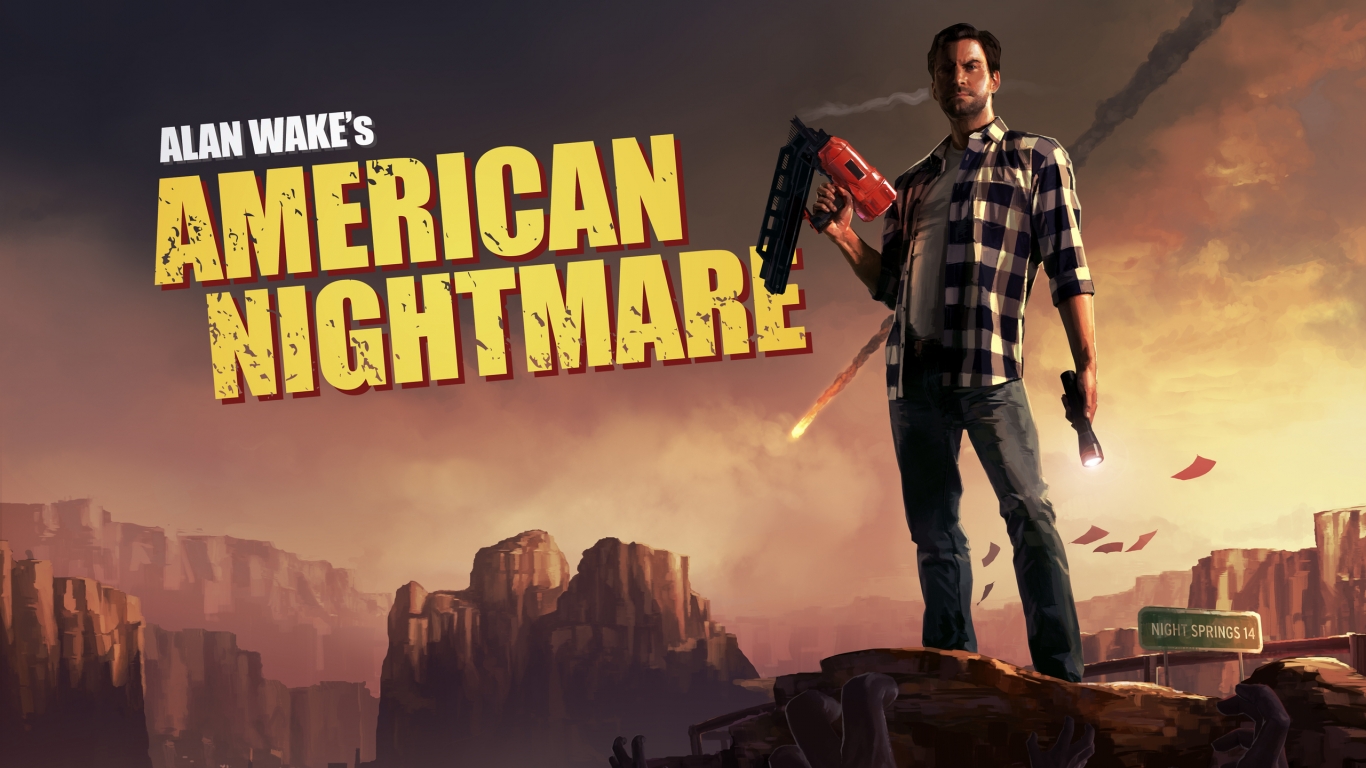 Alan Wake American Nightmare for 1366 x 768 HDTV resolution