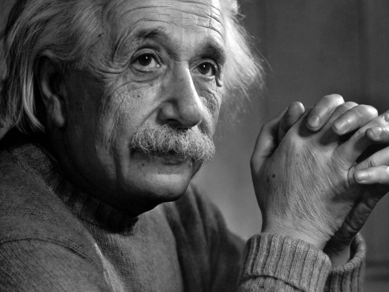 Albert Einstein Monochrome for 1280 x 960 resolution