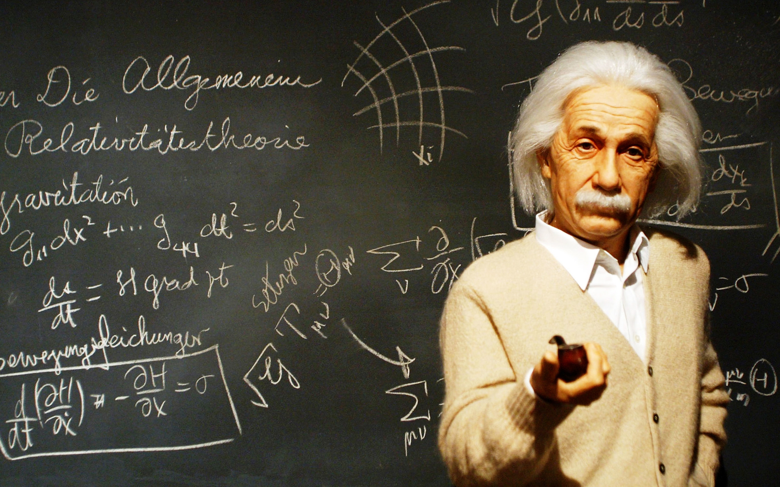 Albert Einstein Teacher for 2560 x 1600 widescreen resolution