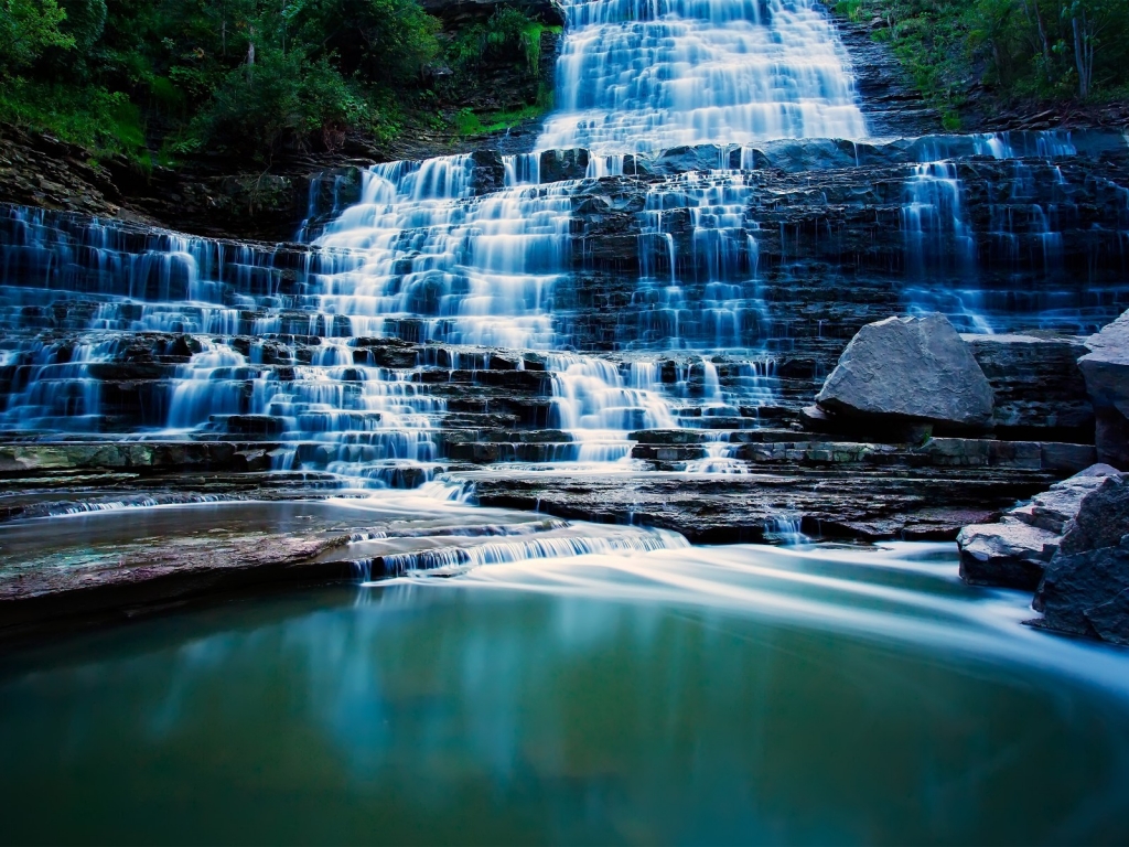 Albion Falls Ontario Canada for 1024 x 768 resolution