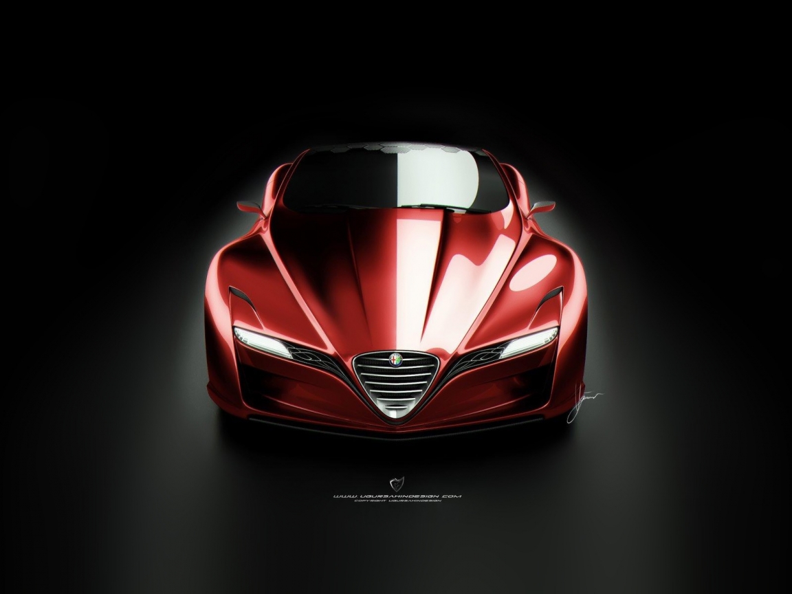 Alfa Romeo 12C GTS Concept for 1152 x 864 resolution