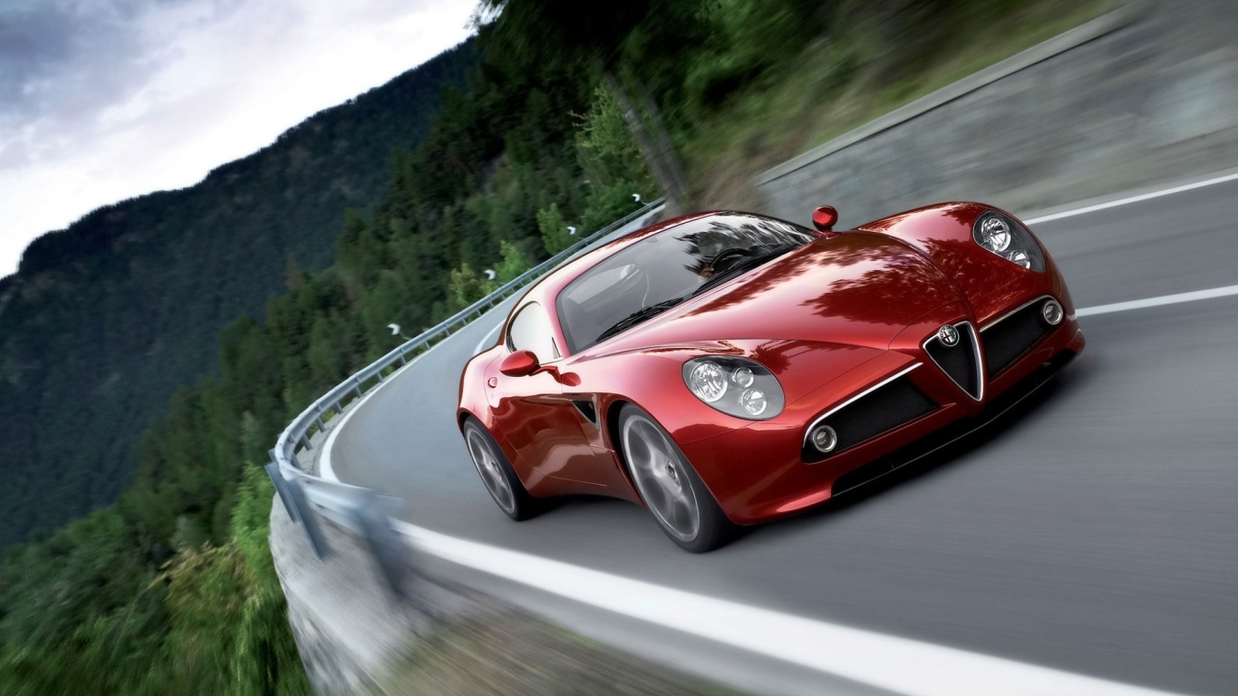 Alfa Romeo Competizione 2009 for 1366 x 768 HDTV resolution