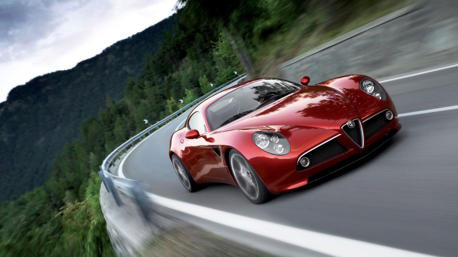 Alfa Romeo Competizione 2009 for 1536 x 864 HDTV resolution