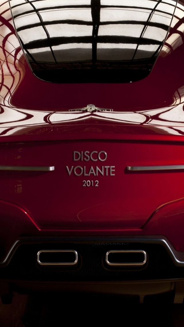 Alfa Romeo Disco Volante 2012 for 640 x 1136 iPhone 5 resolution