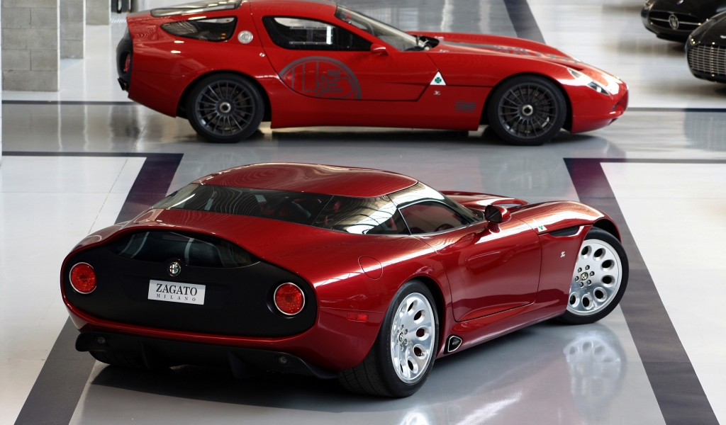Alfa Romeo TZ3 Stradale for 1024 x 600 widescreen resolution