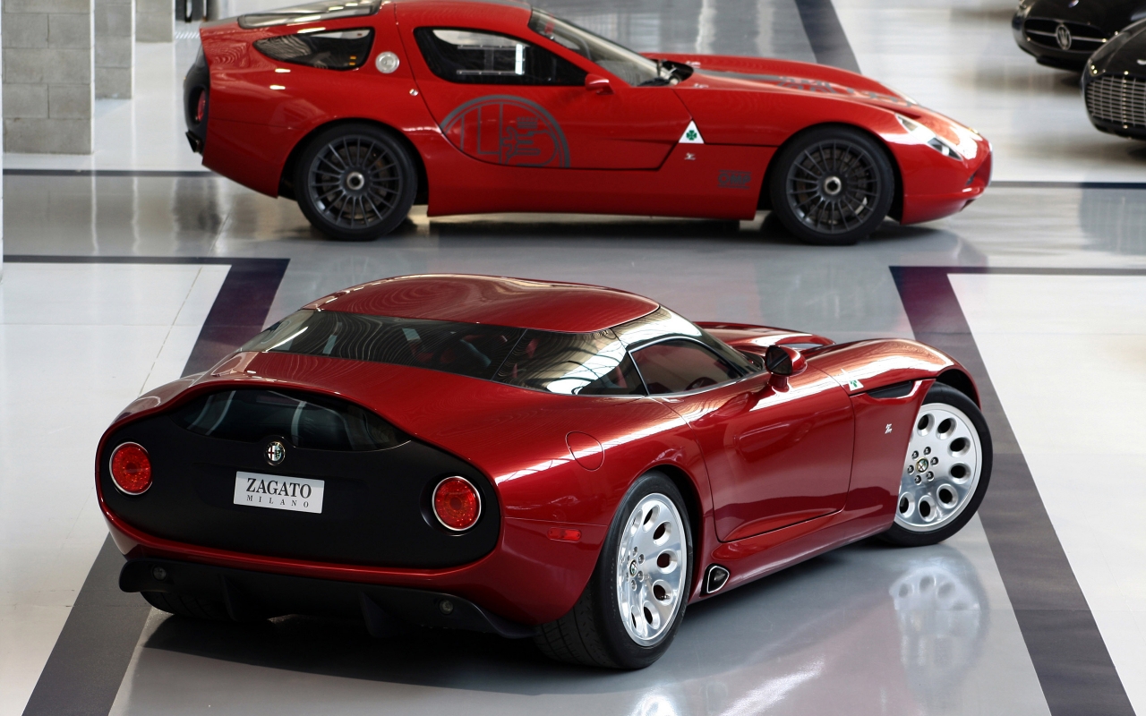 Alfa Romeo TZ3 Stradale for 1280 x 800 widescreen resolution