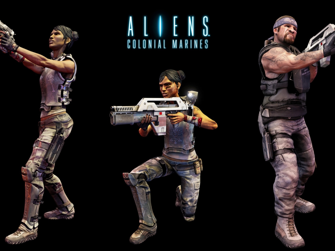 Aliens Colonial Marines for 1152 x 864 resolution
