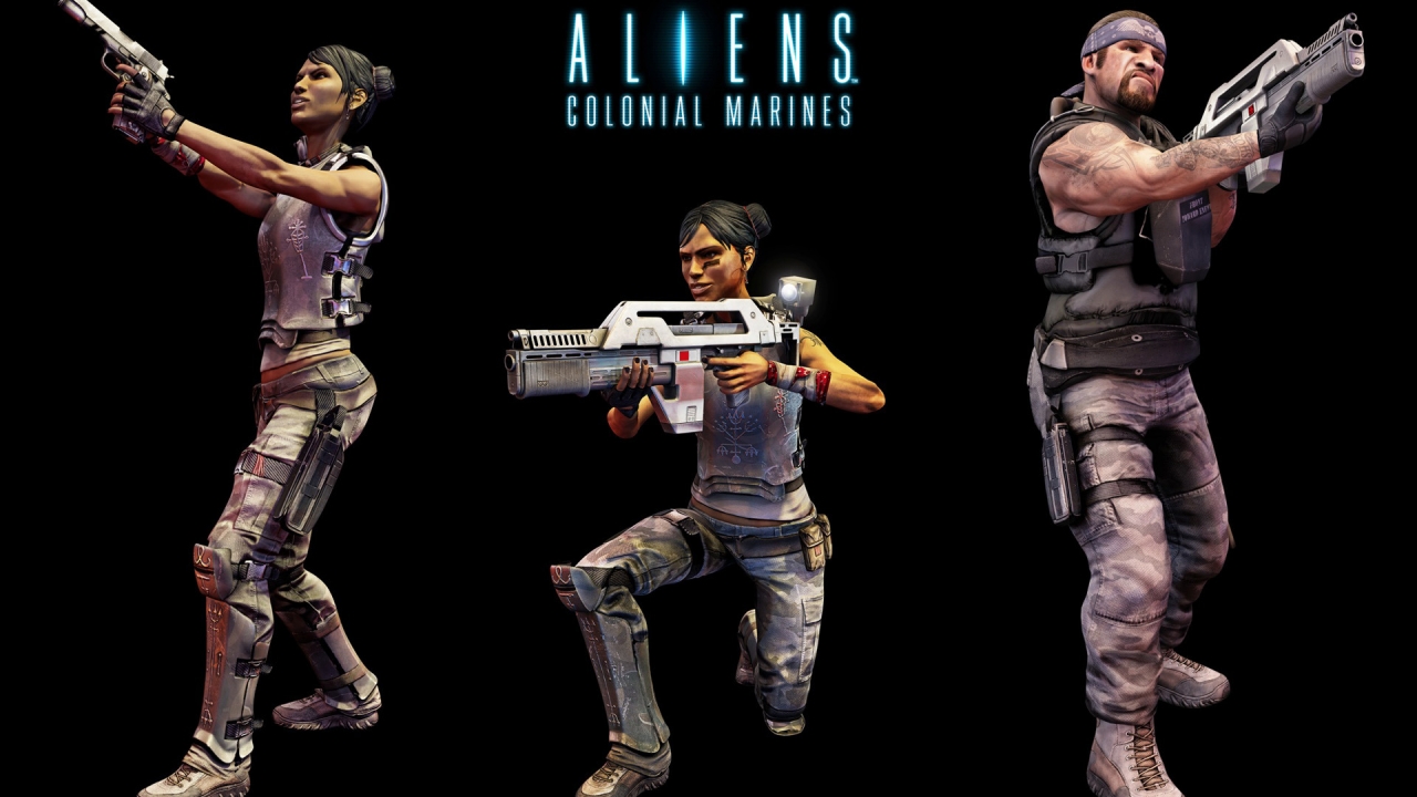 Aliens Colonial Marines for 1280 x 720 HDTV 720p resolution