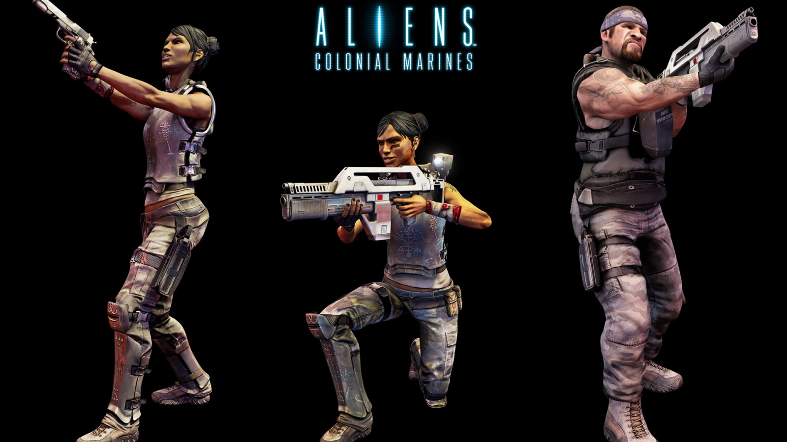 Aliens Colonial Marines for 1600 x 900 HDTV resolution