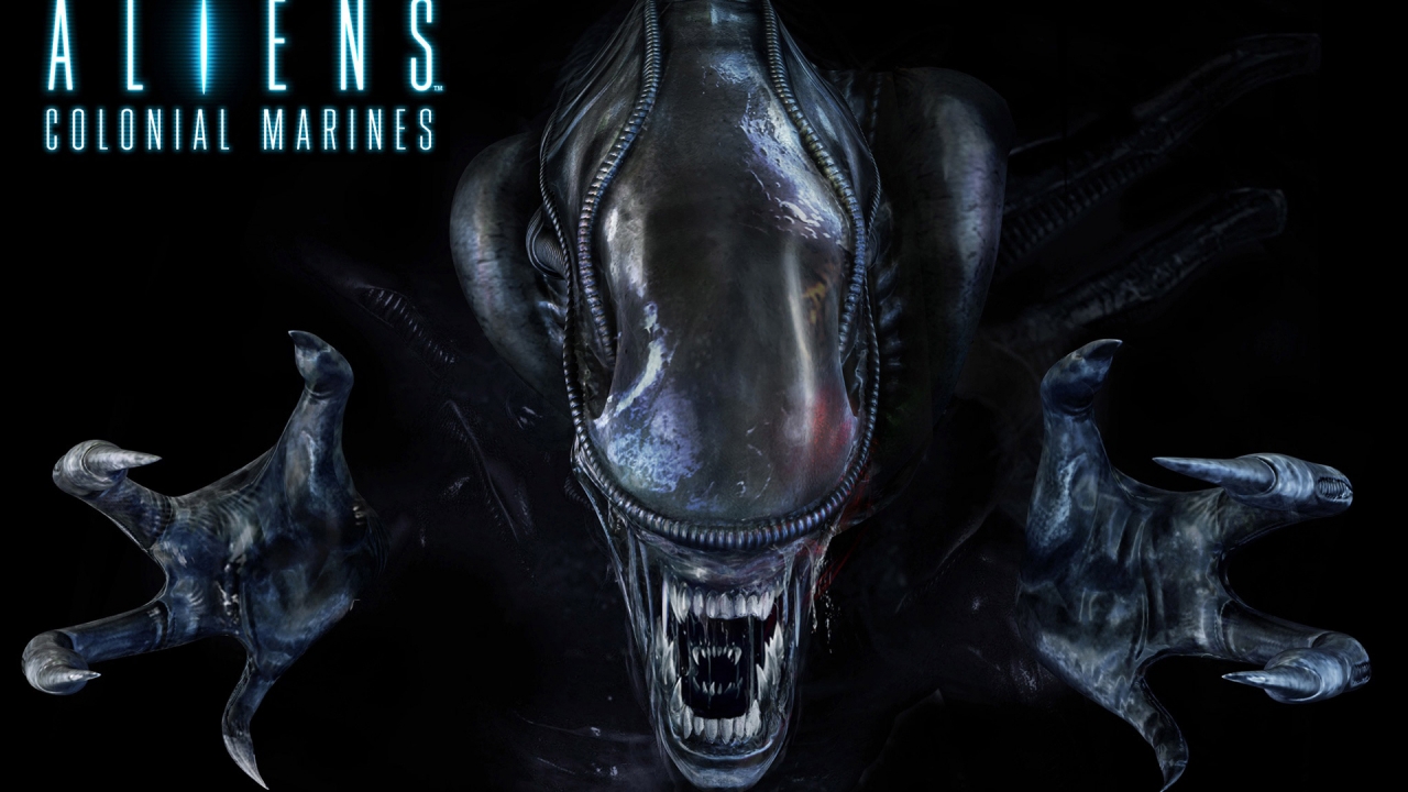 Aliens Colonial Marines Game for 1280 x 720 HDTV 720p resolution