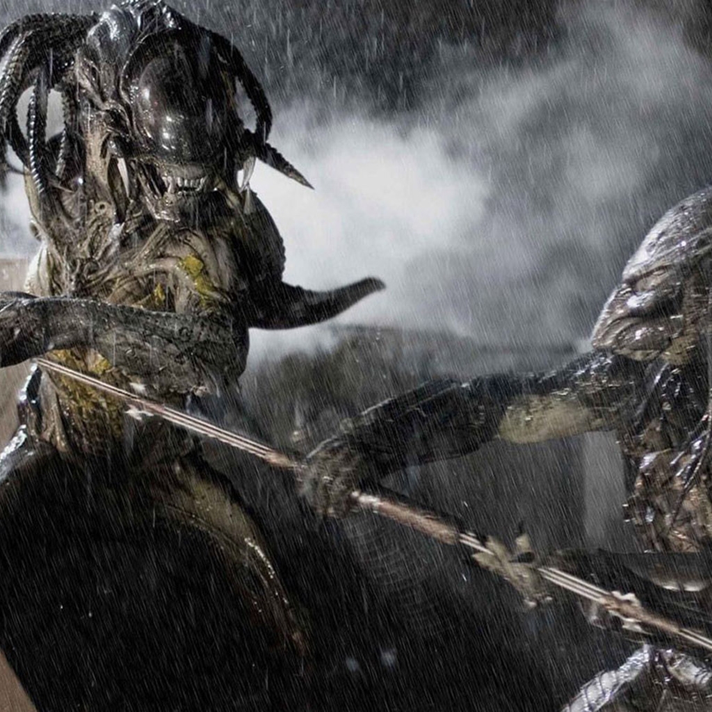 Aliens vs Predator Movie for 1024 x 1024 iPad resolution