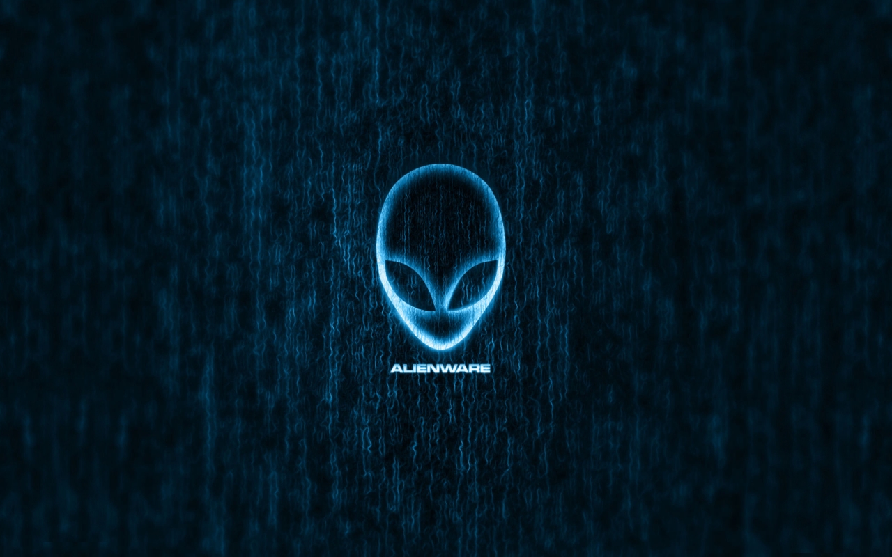 Alienware Blue for 1280 x 800 widescreen resolution
