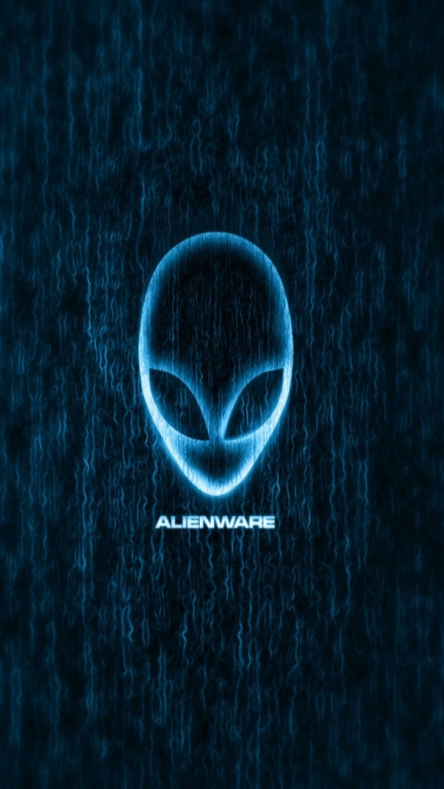 Alienware Company Logo for 640 x 1136 iPhone 5 resolution