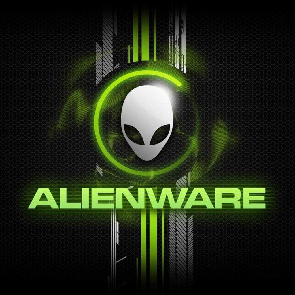 Alienware Logo for 1024 x 1024 iPad resolution