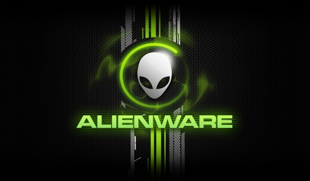 Alienware Logo for 1024 x 600 widescreen resolution
