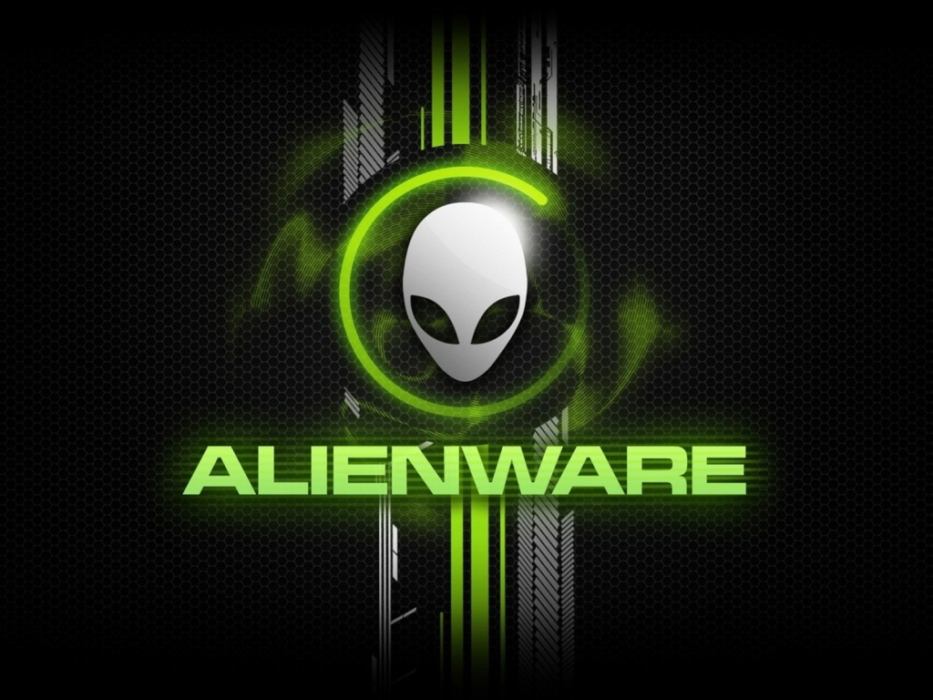 Alienware Logo for 1024 x 768 resolution