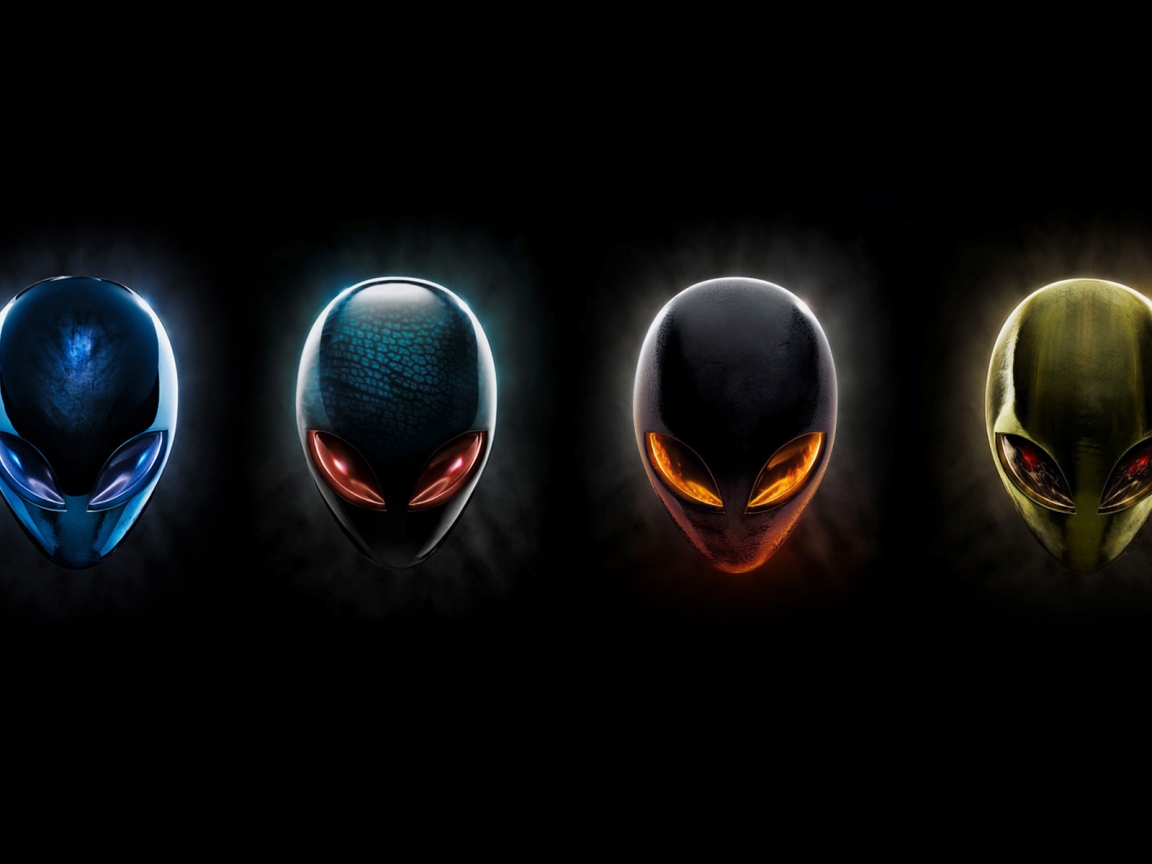 Alienware Logos for 1152 x 864 resolution