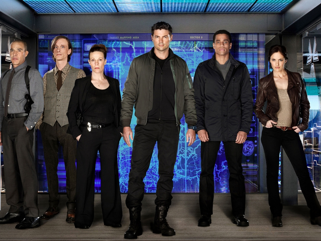 Almost Human Cast for 1024 x 768 resolution