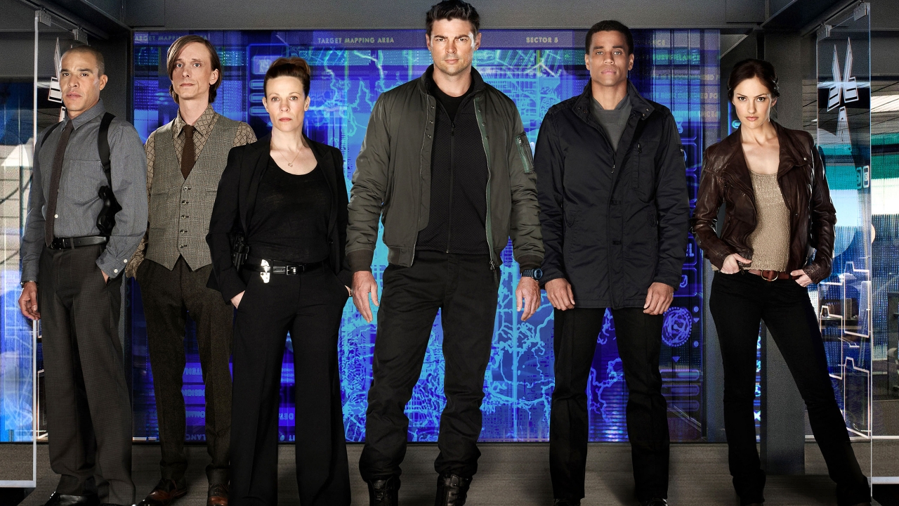 Almost Human Cast for 1280 x 720 HDTV 720p resolution