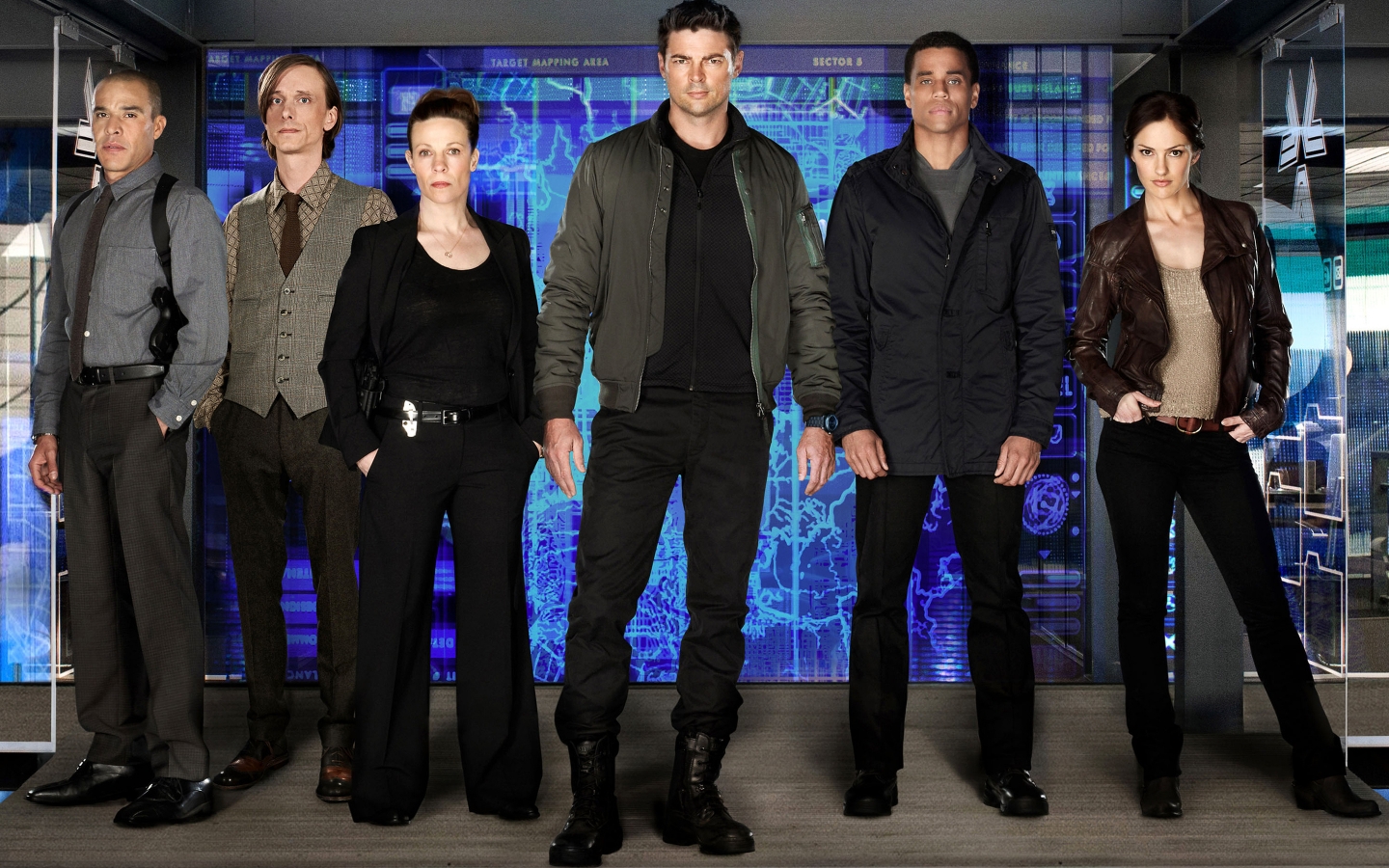 Almost Human Cast for 1440 x 900 widescreen resolution