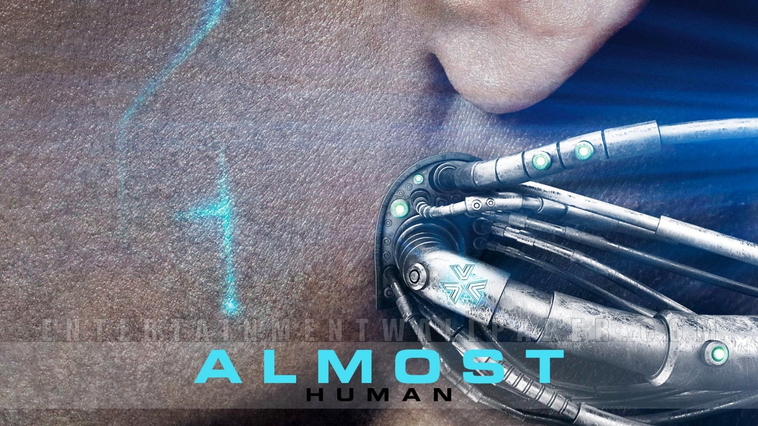 Almost Human Tv Series for 1536 x 864 HDTV resolution