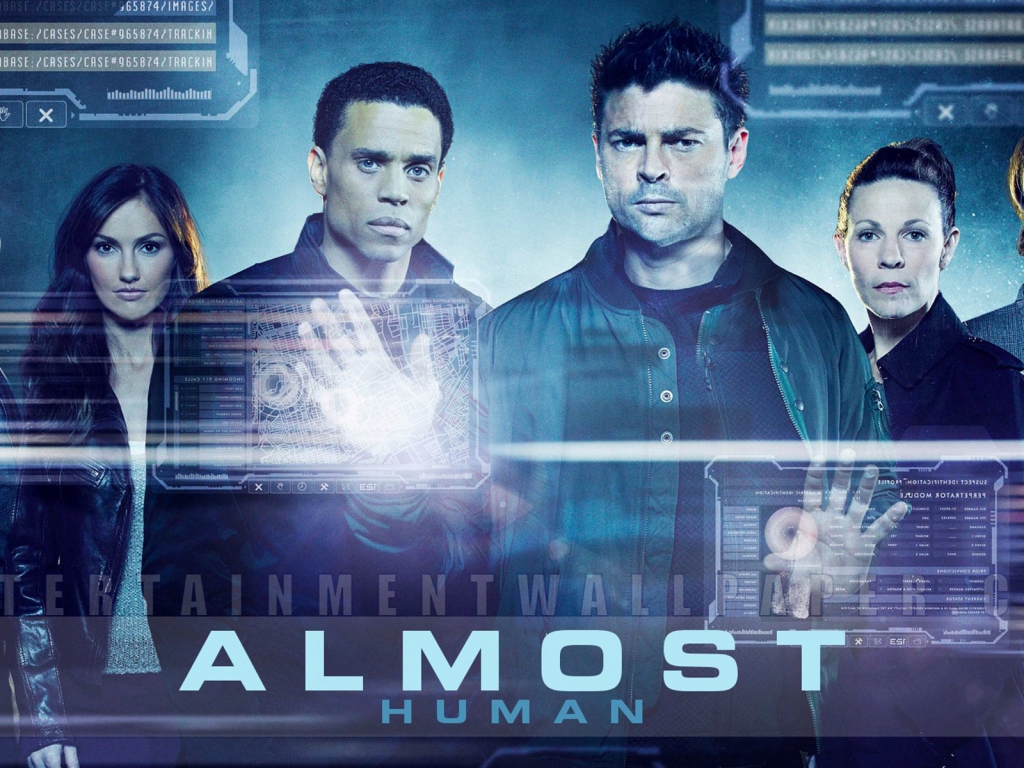Almost Human Tv Show for 1024 x 768 resolution