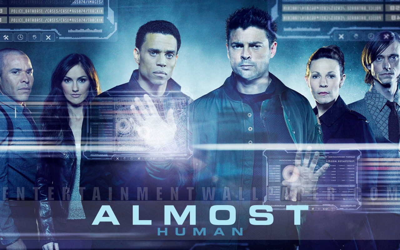 Almost Human Tv Show for 1280 x 800 widescreen resolution