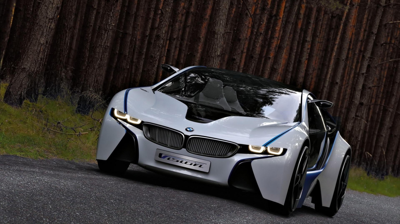 Amaizing BMW Vision Efficient Concept for 1366 x 768 HDTV resolution